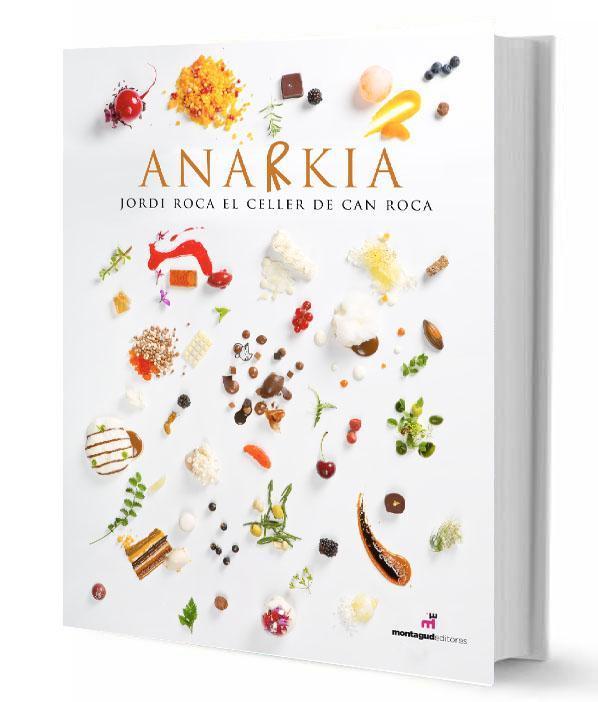 El maestro del dulce, proclamado mejor pastelero del mundo en 2014, presenta “Anarkia”, el libro completo de recetas dulces de El Celler de Can Roca. En sus páginas, desvela paso a paso sus 120 creaciones, las cuales se ilustran con 2.050 fotografías detalladas.
