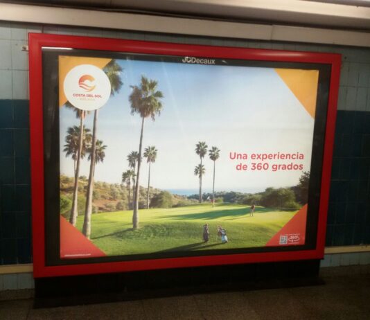 La presencia de la Costa del Sol en la 37º edición de la Feria Internacional de Turismo (Fitur) ha coincidido con una potente campaña promocional lanzada en el Metro de Madrid.