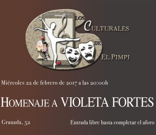 Homenaje a Violeta Fortes en Los Culturales del Pimpi