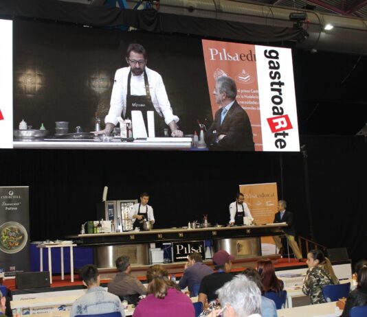 Showcooking Mauricio Giovanini Salón H&T 20-03-17