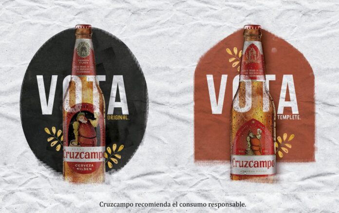Cruzcampo lleva a Referendum su nueva imagen