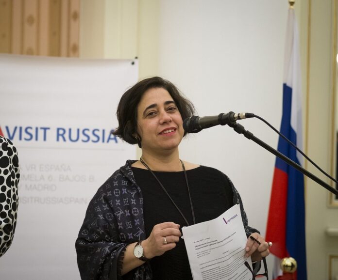 La directora de Visit Russia en EspañaLa directora de Visit Russia en España