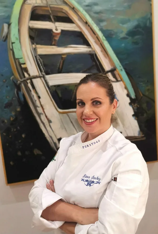 Blanca Sánzhez, jefa de cocina del restuarante Puesto 43 (Granada)