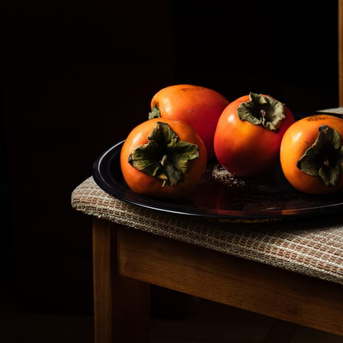 Persimmon,Closeup,Photography,,Group,Of,Persimmons,,Fruit,Photography,,Healthy,,Fruits,