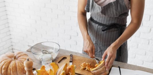 La calabaza toma la cocina