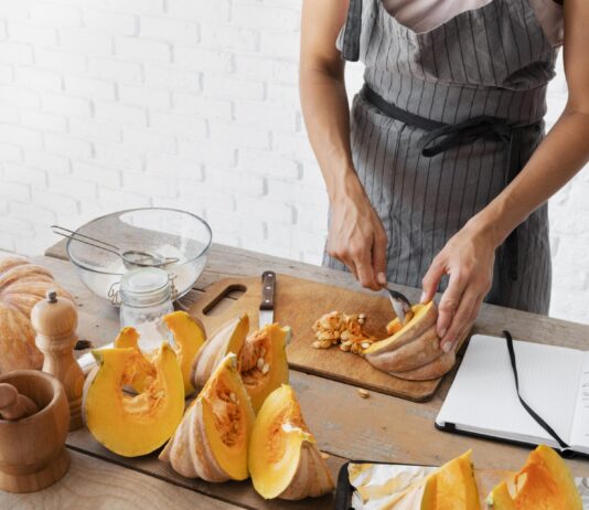 La calabaza toma la cocina