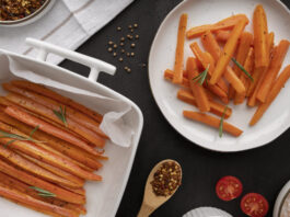 Verduras de otoño para comer con las manos