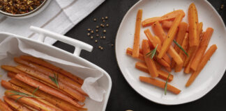 Verduras de otoño para comer con las manos