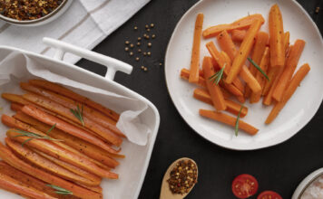 Verduras de otoño para comer con las manos