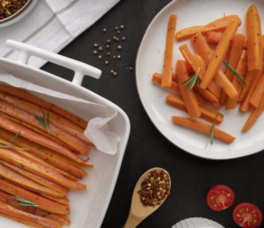Verduras de otoño para comer con las manos